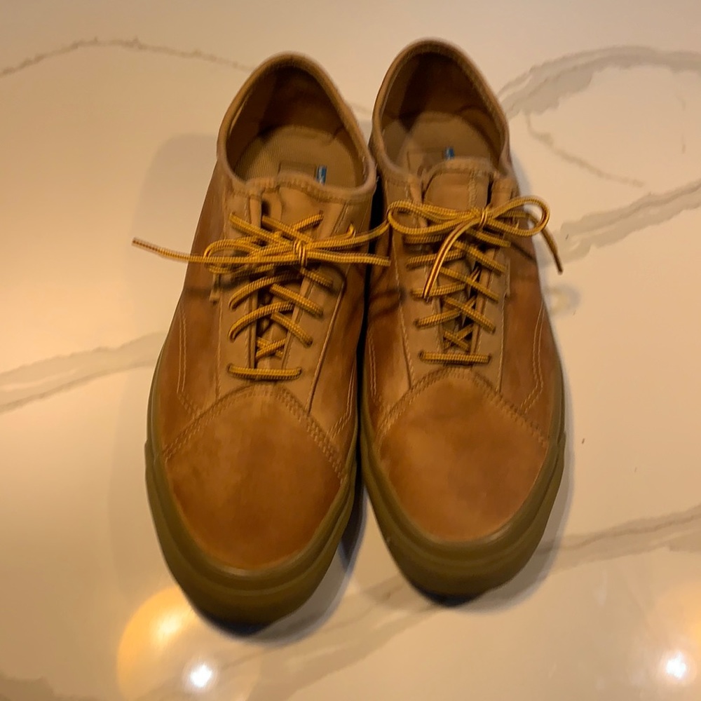 Vans Honey Colored Leather